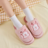 Тапочки для мальчиков, милая нескользящая зимняя детская обувь, 12-15 лет, подходит для подростков