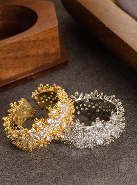 STINA法式轻奢优雅满天星镶钻超