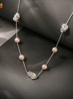 STINA新款爆款不规则满天星项链