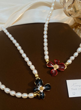 STINA新款6mm淡水珍珠项链高级