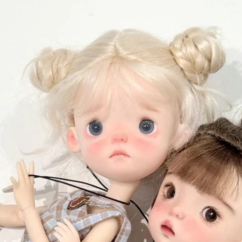 bjd娃娃bjd6分特体蓝豆豆&小P/&nimo尼莫萌小布sd娃ob24树脂素体 - 图3