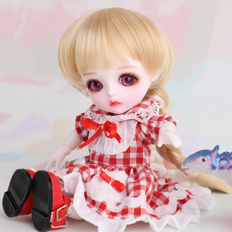 全套 送妆现货 BJD SD娃娃 bebe miu1/8分女 No.4关节玩偶 doll - 图2