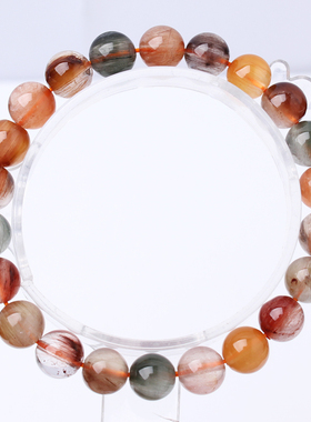 天然顺发猫眼福禄寿手串