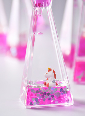 太空人减压油滴液体沙漏计时器