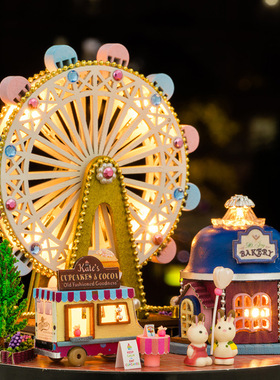 玻璃罩装饰摆件音乐盒