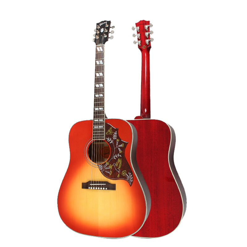 Gibson吉普森J-45蜂鸟HUMMINGBIRD Standard Red Spruce 阿迪限量 - 图3