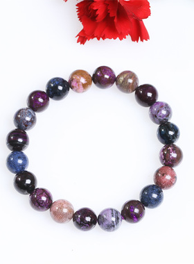 皇家紫手链苏幕水晶舒俱来