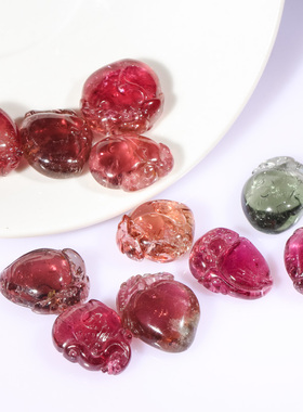 精品巴西天然碧玺福气精致饰品女