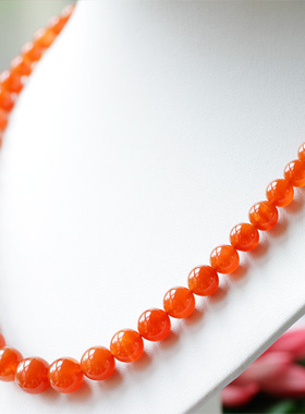 收藏级南红玛瑙四川凉山珍品项链