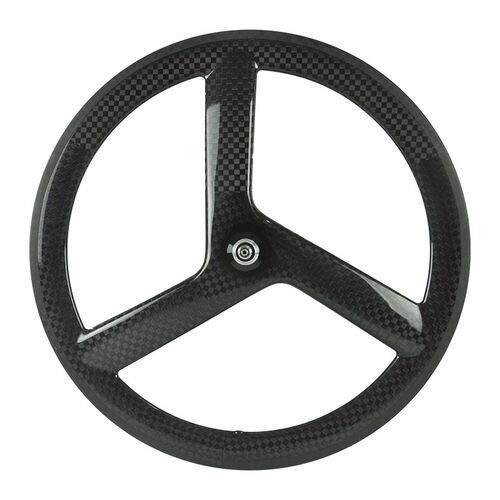 fixed gear碳纤维三刀轮组错位三刀轮碳死飞三刀轮公路开口700C - 图2