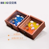 Детский сувенир ручной работы подходит для мужчин и женщин для хранения пуповины