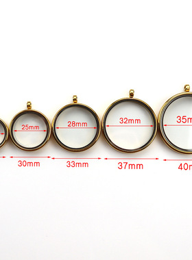 硬币保护盒吊坠钛钢山鬼花钱银元铜钱金币外框项坠嘎乌盒吊坠挂件