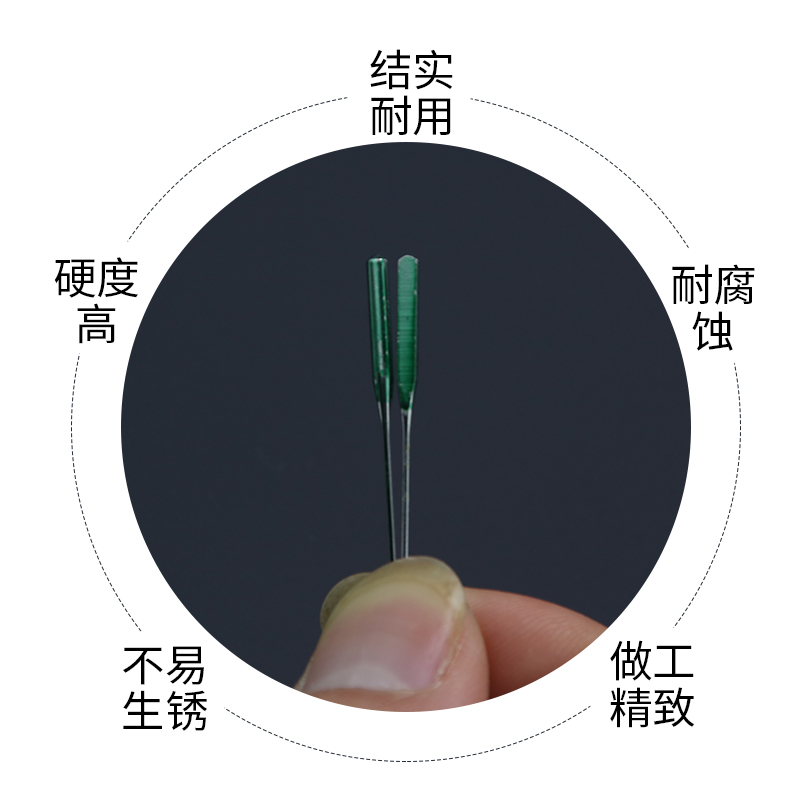 多功能缝纫机针防跳机针家用缝纫机针弹性布料迷你蝴蝶防跳线机针-图1