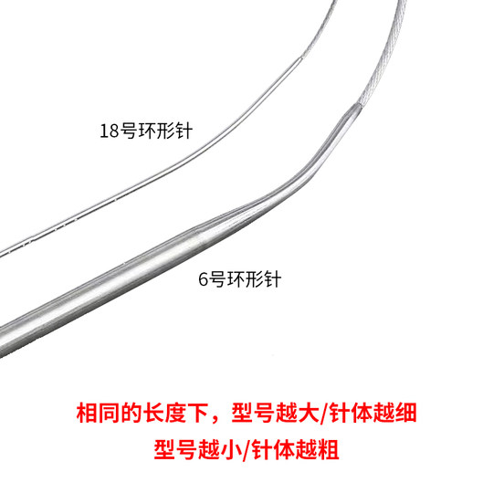 Sanyan brand sleeve needle with marking button + suture needle
