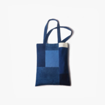 23 Meters Stuff Lab Blue Dye Handmade Cloth Art Sails Cloth Bag Hand Environmental Protection Cotton Single Shoulder Bag Art