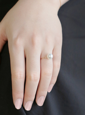 terra角度系列天然珍珠戒指