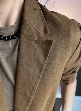 黑玛瑙项链珠珠choker短项链串珠中性INS饰品