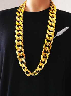 搞笑装土豪玩具无品牌大金链道具