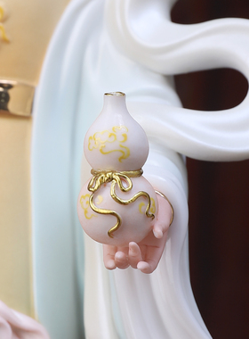 九天玄女娘娘像家用供奉陶瓷摆件