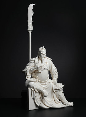 戴玉堂陶瓷忠义千秋省级全盛神像