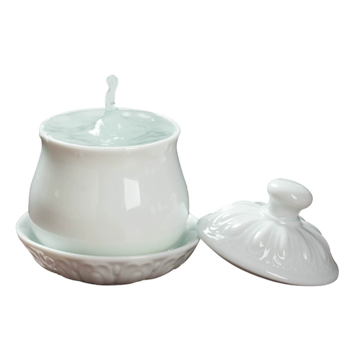 Чашка для водоснабжения перед чашкой будды перед буддой керамический буддийский храм Гуаньин