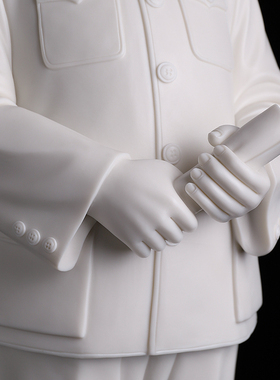 陶瓷《挥斥方遒》毛泽东全身像