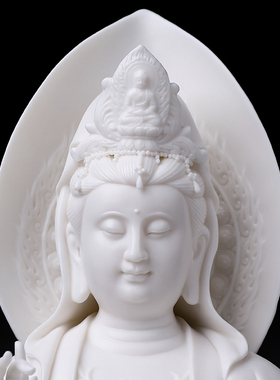 陶瓷莲座佛光观音全堂佛佛像大全