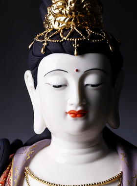 省级大师林建平观音像摆件