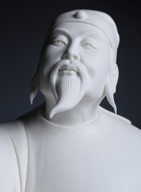 青莲居士唐代诗人德化白瓷人物