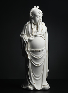 戴玉堂文关公省级林建平德化白瓷