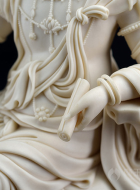 戴玉堂国大师苏清河孤品德化白瓷