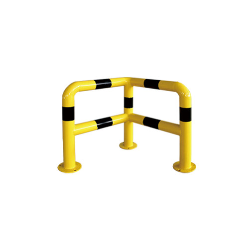 护栏C型防撞U型钢管挡车器栏杆加油站铁L型警示柱异型护栏消防栓 - 图3