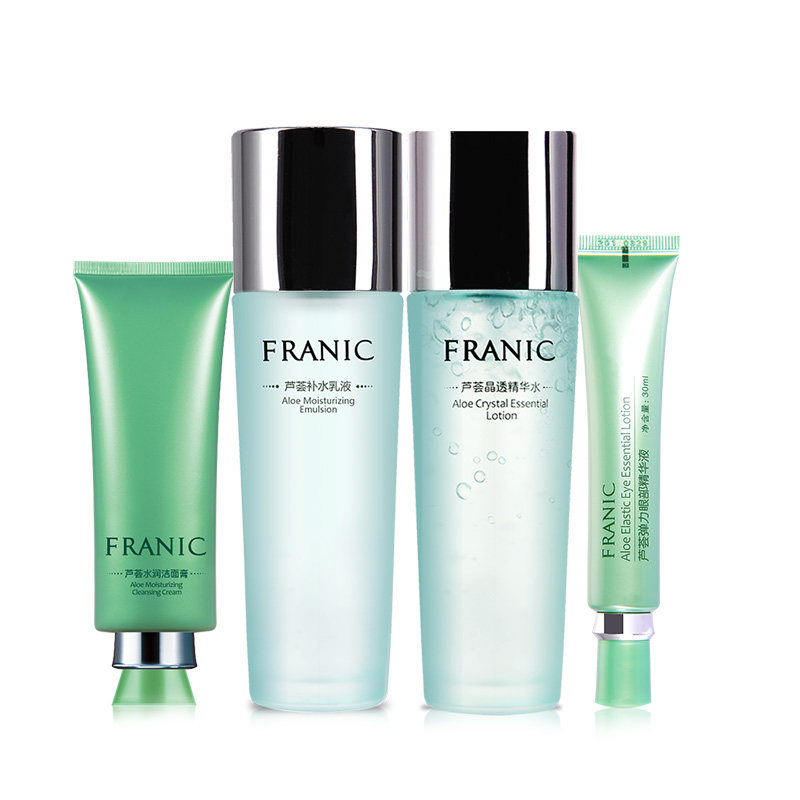 法兰琳卡套装补水收缩毛孔芦荟水乳 法兰琳卡秀女坊面部护理套装