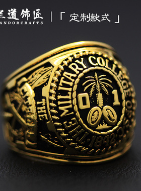 欧美复古纸牌屋同款925银戒指