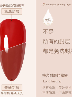 晕染底胶封层套装美甲店钢化磨砂