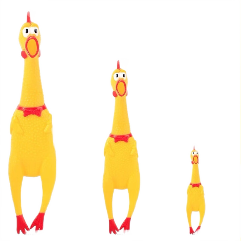 尖叫玩具鸡惨叫玩具惨叫鸡尖叫鸡怪叫鸡发泄鸡整人整蛊绝望鸡发声-图3