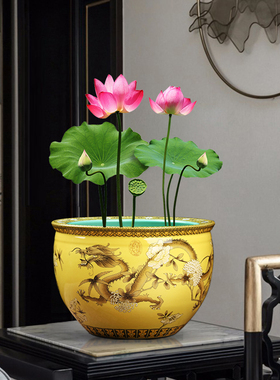 景德镇粉彩家居客厅桌面装饰品