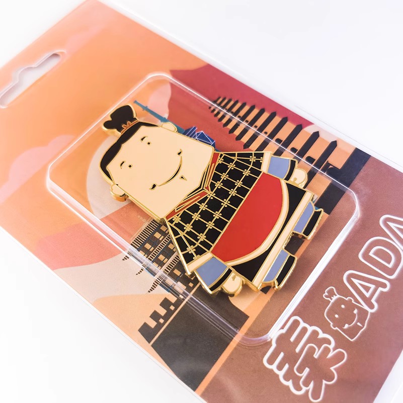 西安文创西西安安秦大大秦胖胖金属卡通冰箱贴创意可爱礼品伴手礼 - 图1