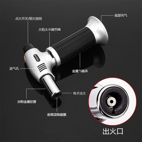 Высокоэлементный аэрозольный пистолет надувный пистолет с прямым огненным оружием точка точка -точка моксибибибинга ароматерапия Специальная удобная ветрозащитная легкая более легкая разбрызгивание