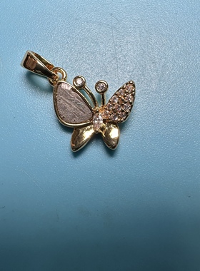 阿勒泰铁陨石吊坠海豚 蝴蝶 铃铛 彩虹 爱心礼物一件也批发价