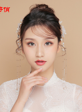 汉服头饰古风甜美超仙蜻蜓