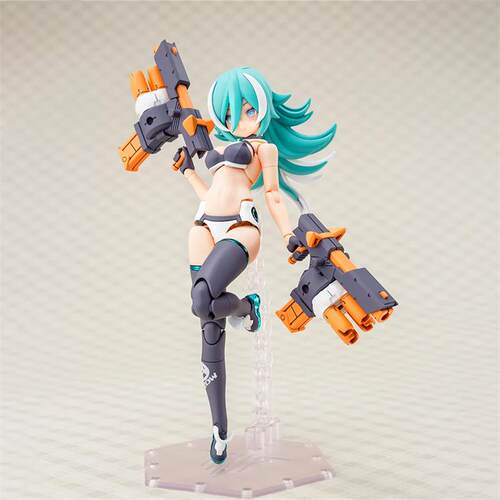 现货 寿屋 女神装置 武装神姬 B2M 机娘 狼 KP788 拼装模型 - 图2