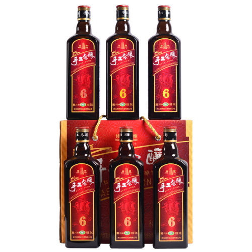 绍兴黄酒 塔牌六年陈手工冬酿花雕酒500ml*6瓶整箱精美礼盒酒 - 图3