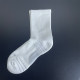 Li Ning Mid-calf Socks ຖົງຕີນກິລາລະດູໃບໄມ້ປົ່ງຂອງຜູ້ຊາຍ breathable