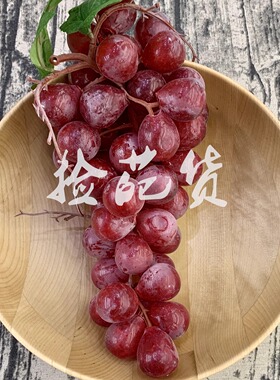 ins风高仿真葡萄提子装饰摆件仿真水果模型家居餐厅橱窗摄影道具