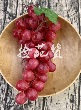 高仿真葡萄提子巨峰装饰摆件逼真葡萄模型家居餐厅橱窗摄影道具