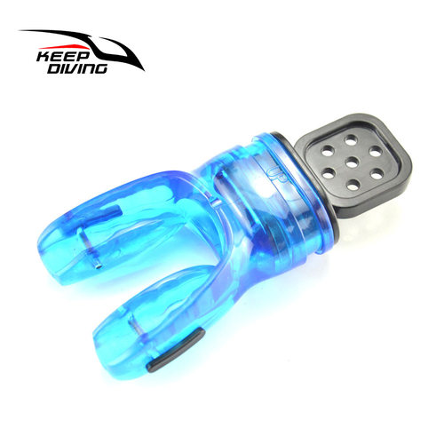 KEEPDIVING潜水热可塑咬嘴咬胶热定型呼吸管调节器二级头用 - 图0