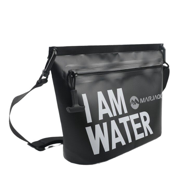 Waterproof bag IPX7 airtight zipper storage single shoulder