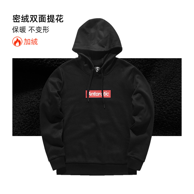 安踏卫衣女连帽外套2025新款秋冬女装官方旗舰正品秋冬加绒运动服 - 图3