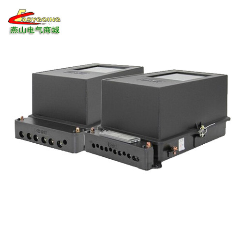 华立三相四线有功电能表DT862-4 220/380V 3X10(40)A机械式电度表 - 图1